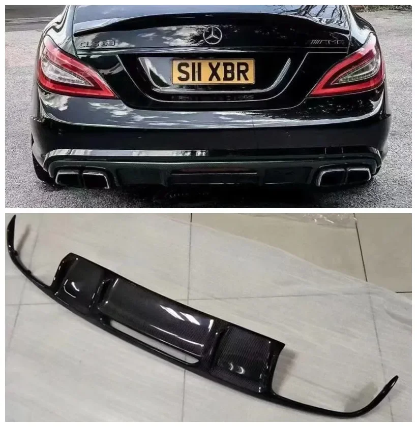 Автомобильный бампер из углеродного волокна для Mercedes Benz CLS63 2011-2018, задний бампер, диффузор, спойлер, протектор, спортивное покрытие AMG, комплект кузова
Автомобильный бампер из углеродного волокна для Mercedes Benz CLS63 2011-2018, задний бампер, диффузор, спойлер, протектор, спортивное покрытие AMG, комплект кузова