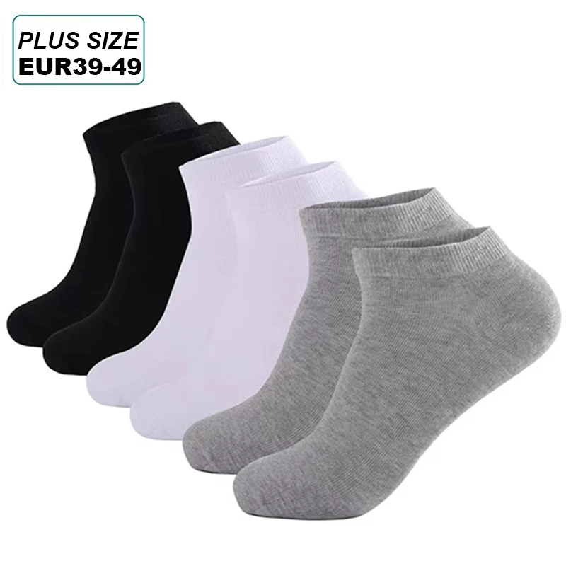 3Pairs Men's Socks Breathable Business Socks Boat Socks Casual Comfortable Solid Color Men's Ankle White Socks Plus Socks EUR49
3Pairs Men's Socks Breathable Business Socks Boat Socks Casual Comfortable Solid Color Men's Ankle White Socks Plus Socks EUR49