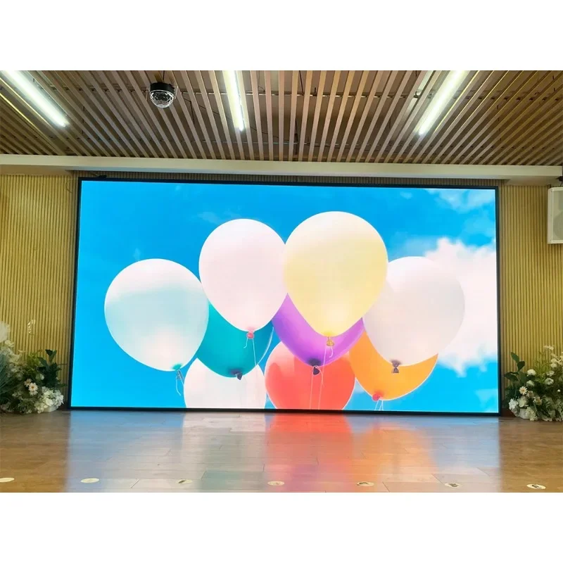 

Indoor Fixed Video Wall Panel Interior Display P1.8 P2.5 Led Advertising Screen for Shopping Mall Retail Store Church