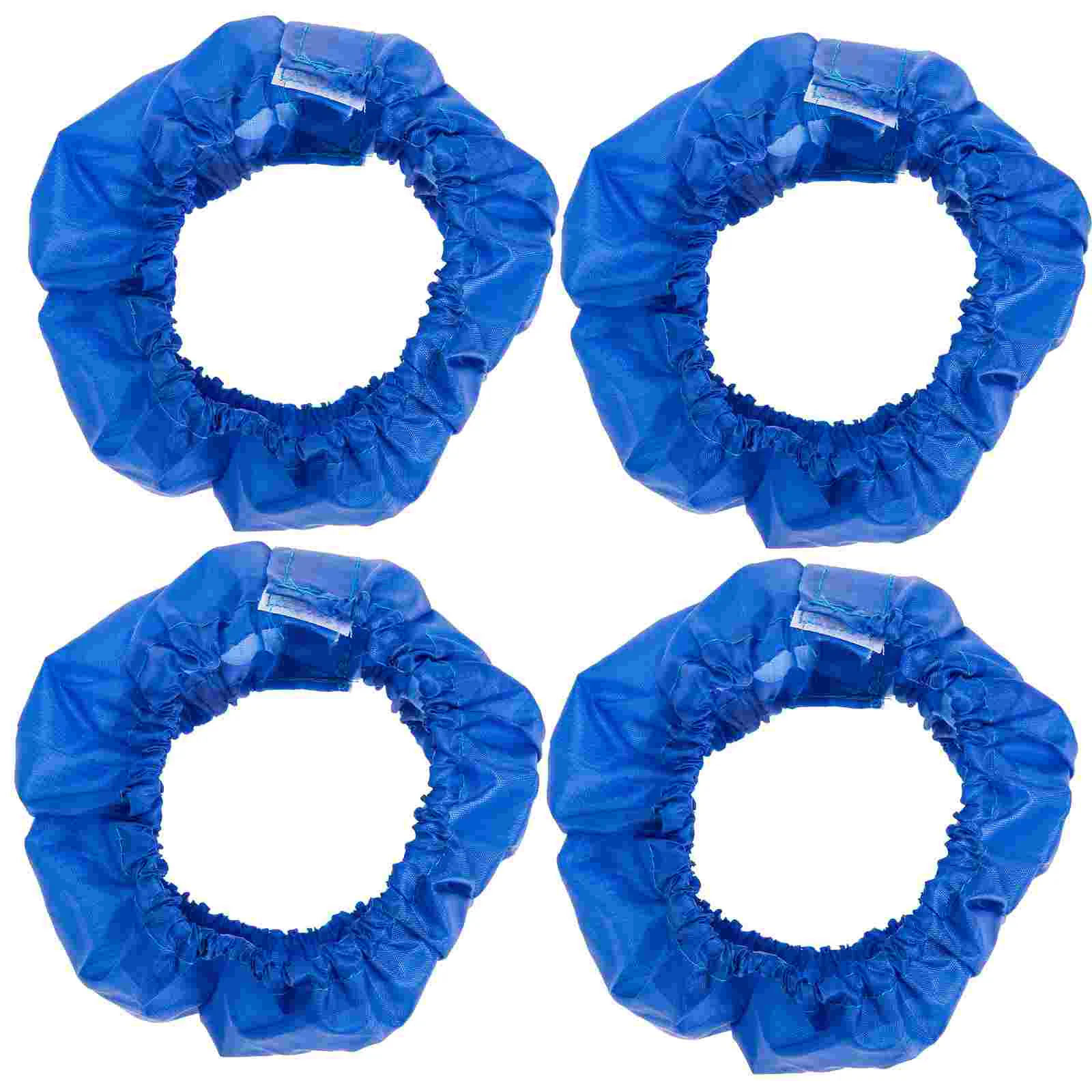 

4 Pcs Wheel Cover Stroller Wheelchair Tire Covers Protector Dust Wagon Accessory Protective Refrigerator