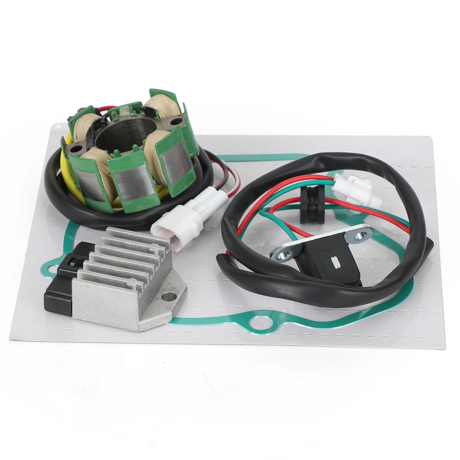 Topteng 59039004100 Magneto Stator+ Voltage Rectifier+ Gasket For 450 SX SXS Racing 2003 Motorcycle Accessories
Topteng 59039004100 Magneto Stator+ Voltage Rectifier+ Gasket For 450 SX SXS Racing 2003 Motorcycle Accessories