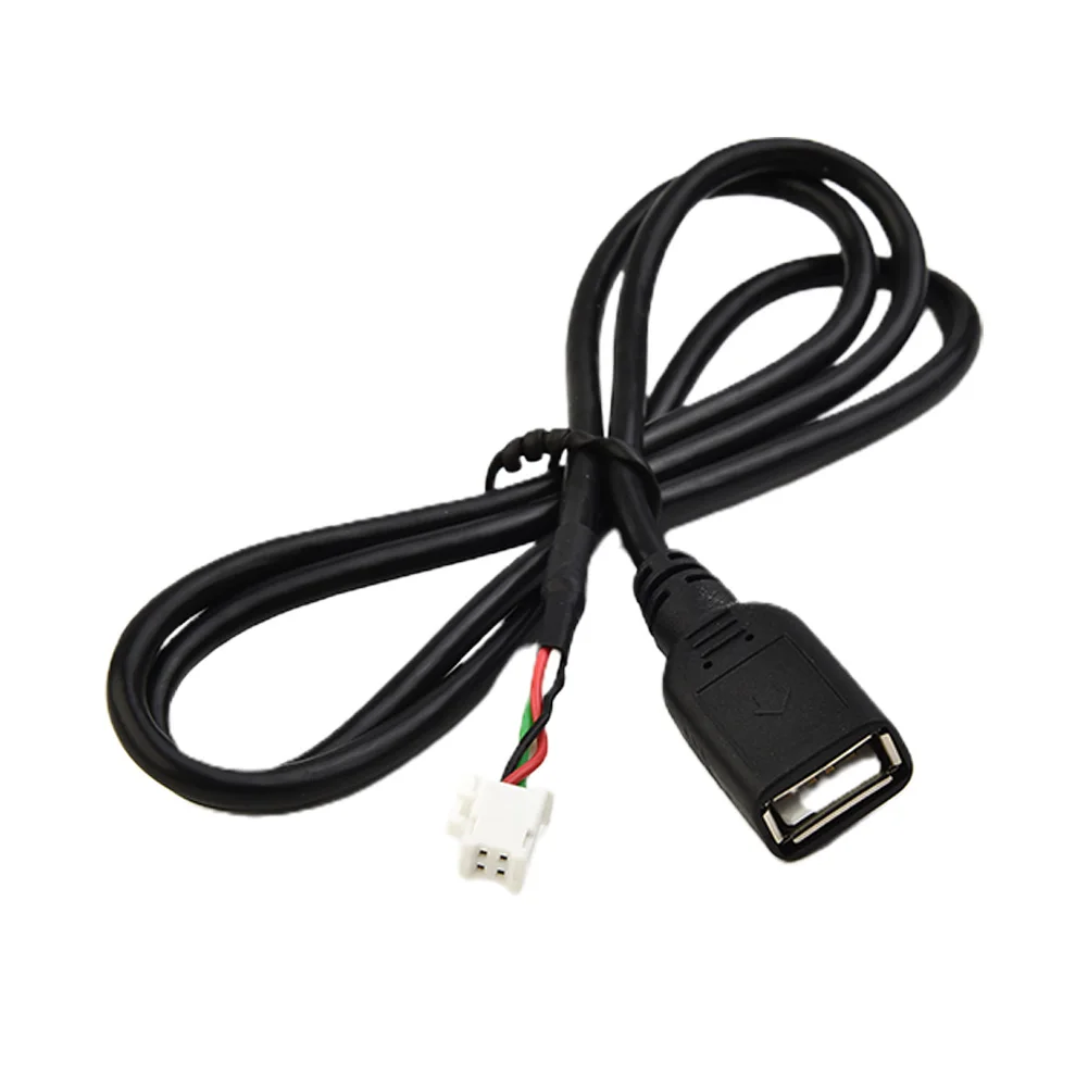 1x 4Pin Connector USB Extension Cable Adapter Fits For Most Cars Black ABS Vehicle Electronics Accessories Direct Mount Parts
1x 4Pin Connector USB Extension Cable Adapter Fits For Most Cars Black ABS Vehicle Electronics Accessories Direct Mount Parts