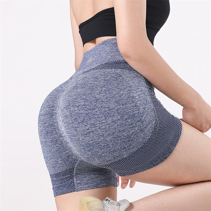 Women High Waist Gym Shorts S7feaa6d6c1d94e4d98967cb5e9b1ed05U