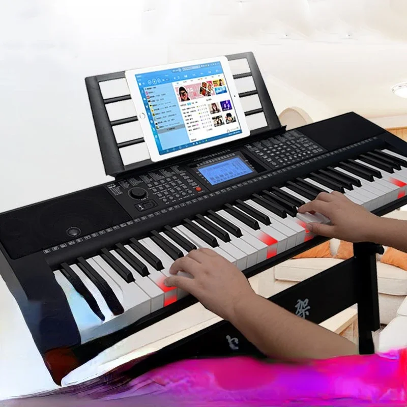 Professional Digital Piano Kids Electronic Portable Piano Adults 61 Keys Midi Controller Keyboard Teclado Midi Music Synthesizer
Professional Digital Piano Kids Electronic Portable Piano Adults 61 Keys Midi Controller Keyboard Teclado Midi Music Synthesizer
