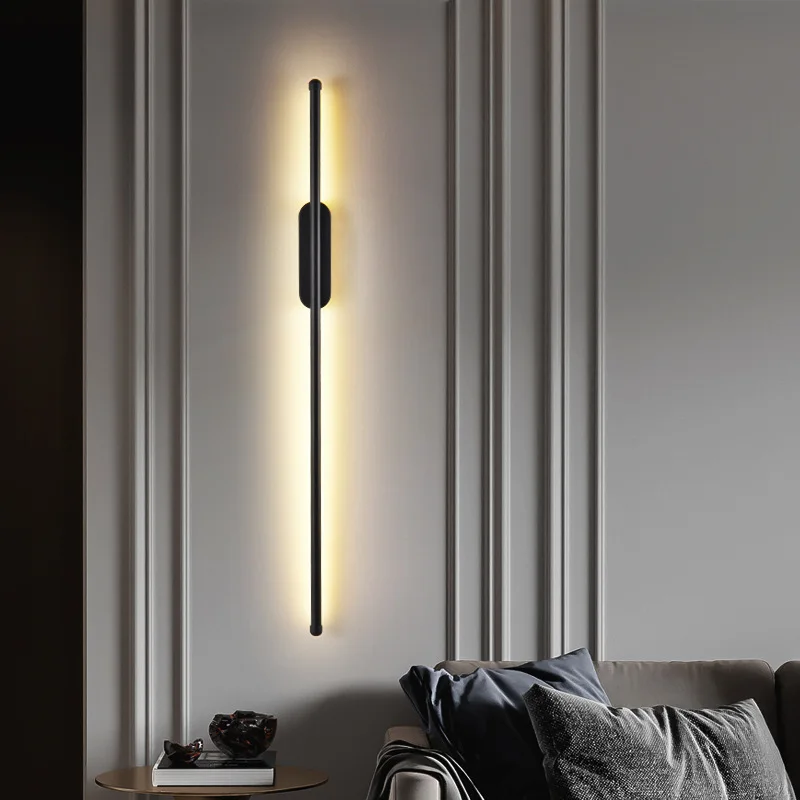 18W Simple modern 60CM led strip wall lamp creative living room sofa TV bedroom bedside background wall lamp AC220V-240V
18W Simple modern 60CM led strip wall lamp creative living room sofa TV bedroom bedside background wall lamp AC220V-240V