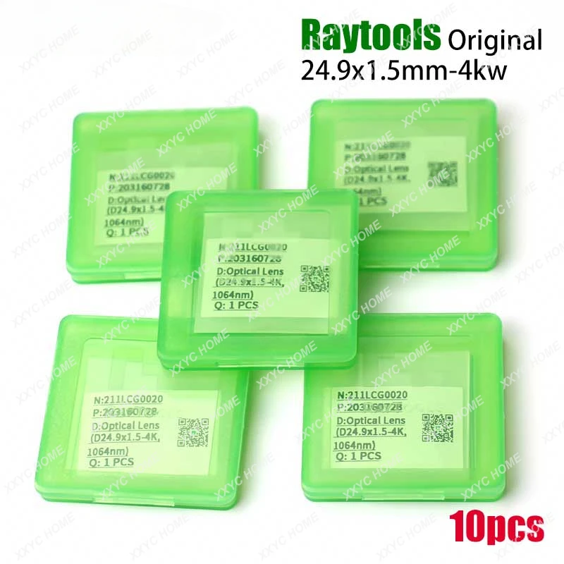 10 шт. линзы Raytools оригинальные лазерные защитные окошки D24.9 * 1,5 мм 4 кВт 211LCG0037 JGS1 1064nm кварцевый плавленый кремнезем BT210 BT240
10 шт. линзы Raytools оригинальные лазерные защитные окошки D24.9 * 1,5 мм 4 кВт 211LCG0037 JGS1 1064nm кварцевый плавленый кремнезем BT210 BT240