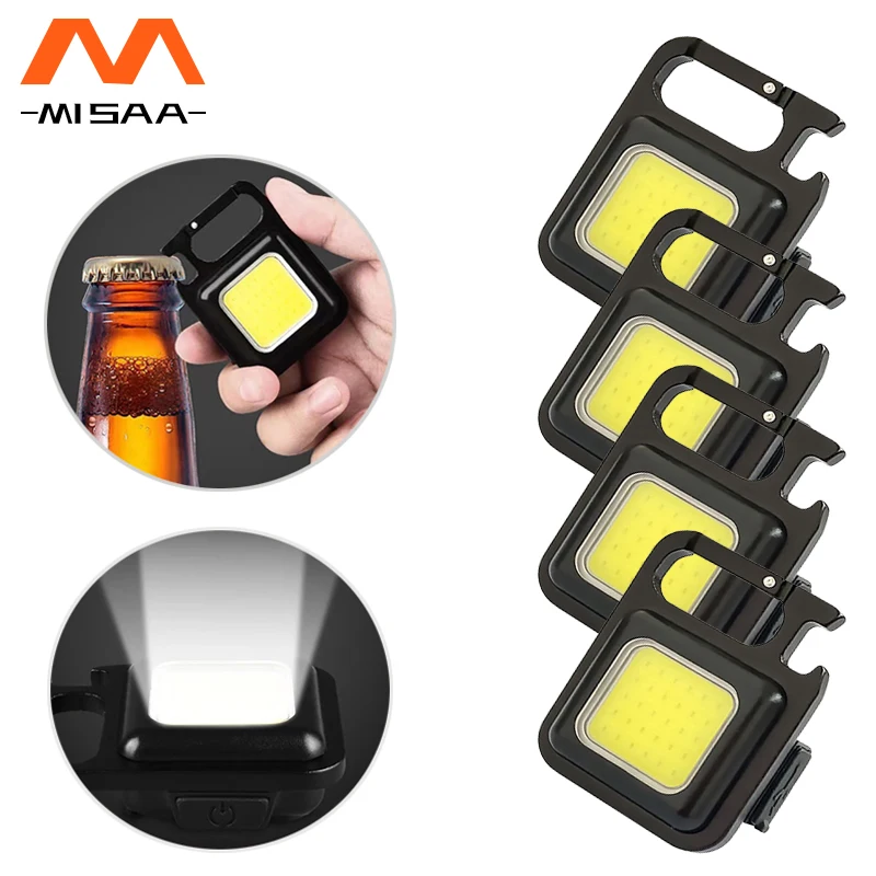 Mini LED Flashlight Work Light Portable Pocket Flashlight Keychains USB Rechargeable For Outdoor Camping Small Light Corkscrew
Mini LED Flashlight Work Light Portable Pocket Flashlight Keychains USB Rechargeable For Outdoor Camping Small Light Corkscrew