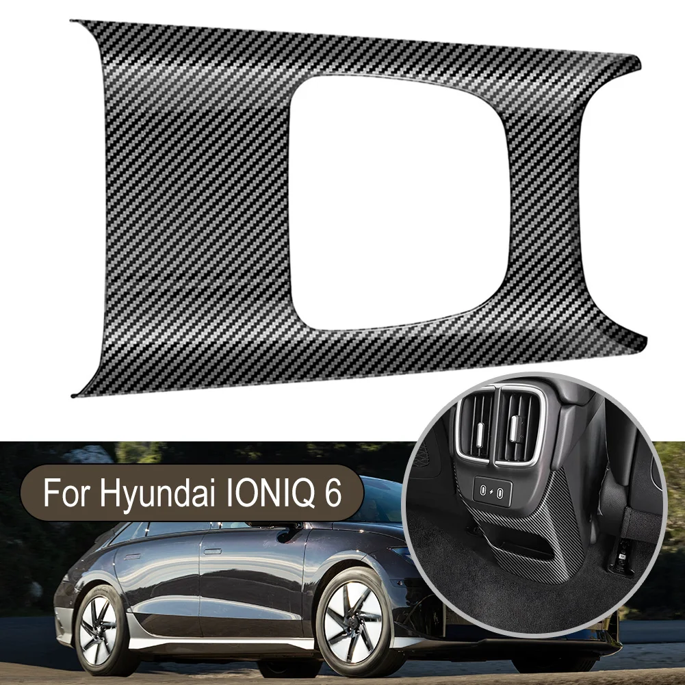 For Hyundai IONIQ 6 2023 Carbon Fiber Style Rear Air Condition Vent Outlet Cover Trim ABS Car Interior Replacement Accessories
For Hyundai IONIQ 6 2023 Carbon Fiber Style Rear Air Condition Vent Outlet Cover Trim ABS Car Interior Replacement Accessories