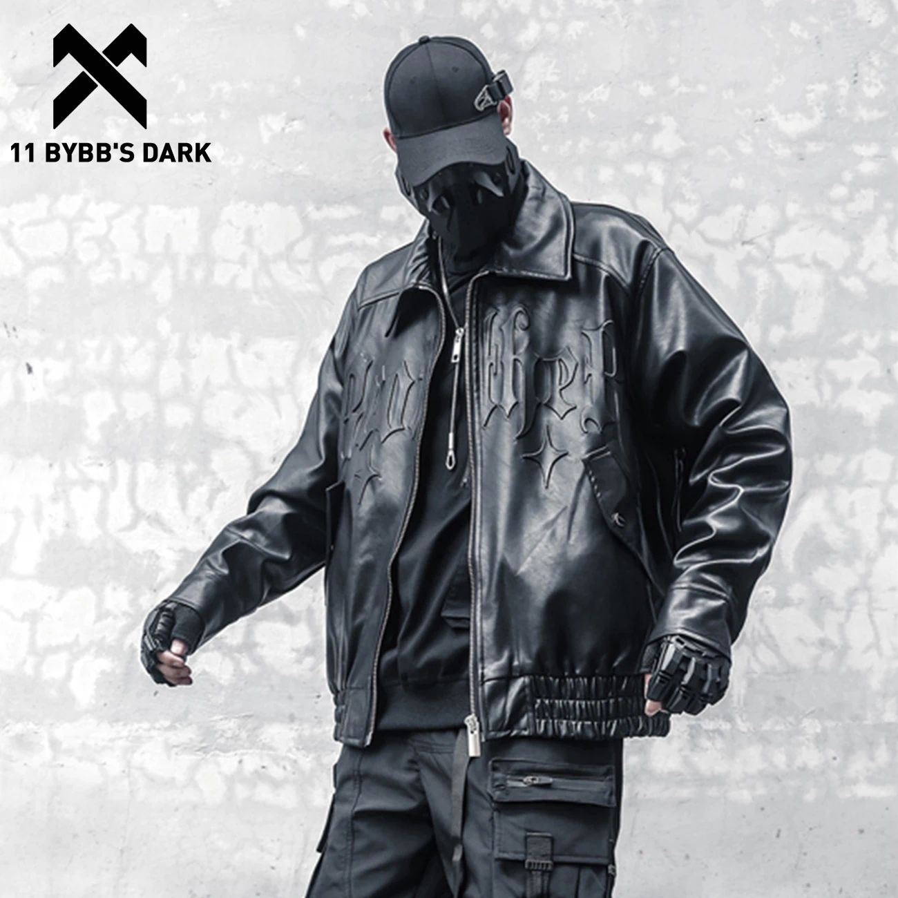 11 BYBB'S DARK Black Leather Jacket 2024 New Streetwear Coat Autumn Winter Hip Hop Zipper Jacket Men Women Motor Jacket Tops
11 BYBB'S DARK Black Leather Jacket 2024 New Streetwear Coat Autumn Winter Hip Hop Zipper Jacket Men Women Motor Jacket Tops
