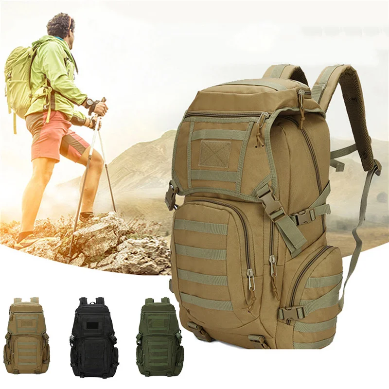 50L Military Tactical Backpack Waterproof Trekking Fishing Hunting Camping Bags Army Molle Outdoor Climbing Daypack Mochila
50L Military Tactical Backpack Waterproof Trekking Fishing Hunting Camping Bags Army Molle Outdoor Climbing Daypack Mochila