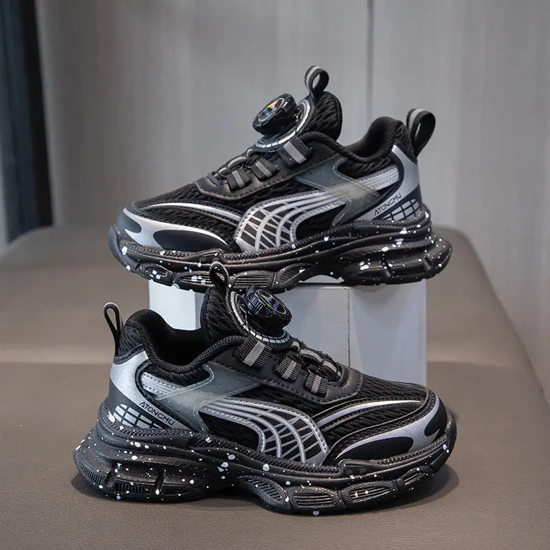 Boys' sneakers 2024 spring and fall mesh breathable children's sports shoes big children students soft bottom running shoes
Boys' sneakers 2024 spring and fall mesh breathable children's sports shoes big children students soft bottom running shoes