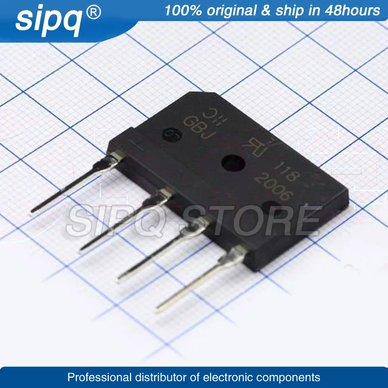 10PCS/LOT GBJ2006-F GBJ2006 20A 600V GBJ BRIDGE RECTIFIER Brand New and Original In Stock Authentic Product
10PCS/LOT GBJ2006-F GBJ2006 20A 600V GBJ BRIDGE RECTIFIER Brand New and Original In Stock Authentic Product