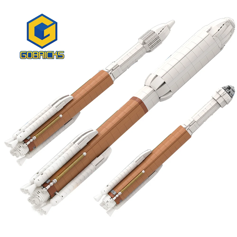Gobricks Building Blocks MOC-47289 Ultimate Saturn V scale Rocket Set Launch Vehicle Exploration Vehicle Children Gifts Toys
Gobricks Building Blocks MOC-47289 Ultimate Saturn V scale Rocket Set Launch Vehicle Exploration Vehicle Children Gifts Toys
