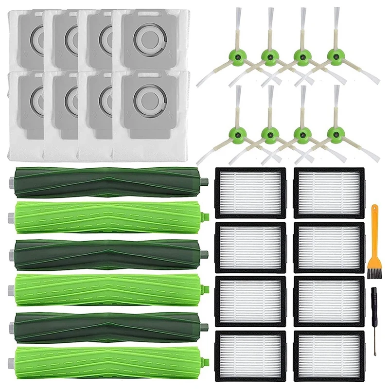 Replacement Parts Green Rubber For Irobot Roomba I7 I7+ I3 I3+ I4 I4+ I6 I6+ I8 I8+ J7 J7+/Plus E5 E6 E7 Vacuum Cleaner
Replacement Parts Green Rubber For Irobot Roomba I7 I7+ I3 I3+ I4 I4+ I6 I6+ I8 I8+ J7 J7+/Plus E5 E6 E7 Vacuum Cleaner