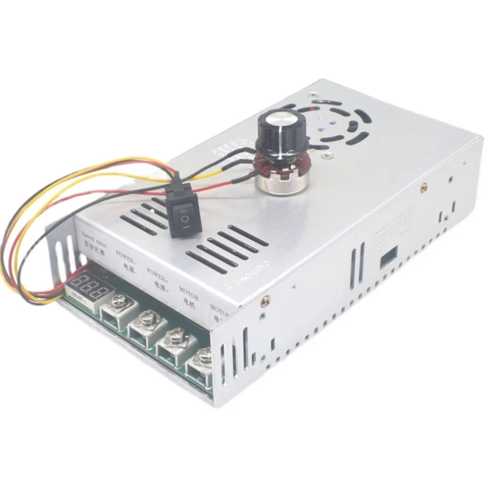 Governor DC Reducer PWM Motor Controller 48v 200a High-Power Industrial Forward Reverse 12-48V Qudai 200A-S2 Linear Under Load
Governor DC Reducer PWM Motor Controller 48v 200a High-Power Industrial Forward Reverse 12-48V Qudai 200A-S2 Linear Under Load