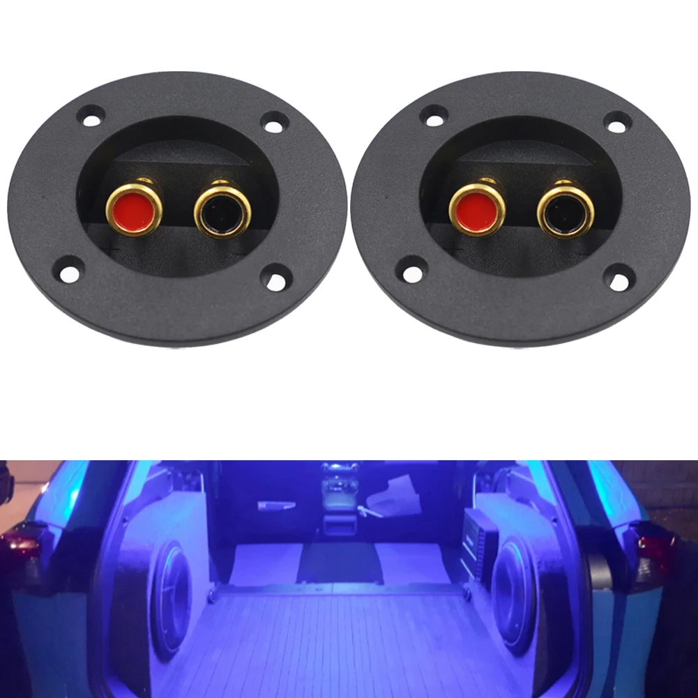 Car Audio Subwoofer Junction Box Double Binding Round Plate Push Spring Loaded Jacks Speaker Box Terminal Cup
Car Audio Subwoofer Junction Box Double Binding Round Plate Push Spring Loaded Jacks Speaker Box Terminal Cup