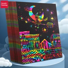 Drawing Toy Colorful Drawing A4 Magic Board Paper Painting Scraping Children Kids Learning Education Painting Doodle Scratch Toy
Drawing Toy Colorful Drawing A4 Magic Board Paper Painting Scraping Children Kids Learning Education Painting Doodle Scratch Toy