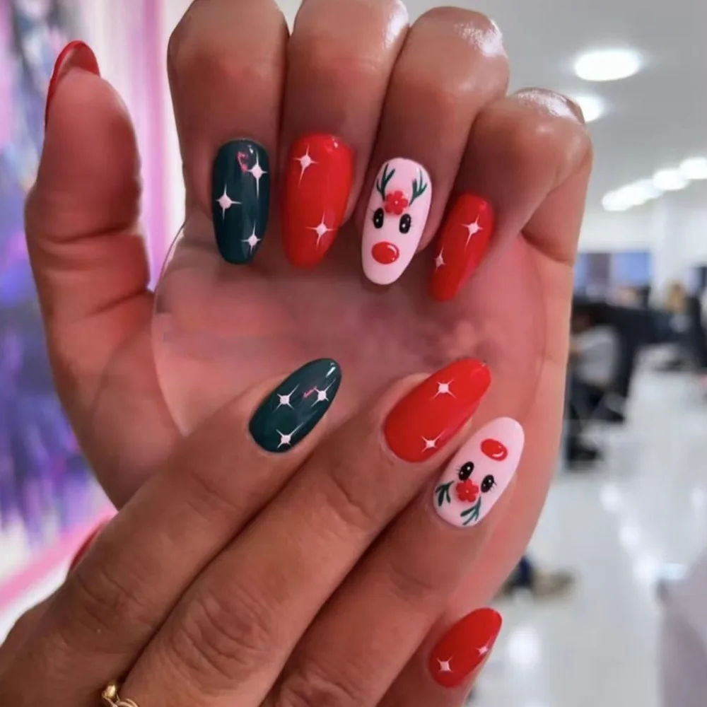 24 шт., накладные ногти с эффектом миндаля
24 шт., накладные ногти с эффектом миндаля