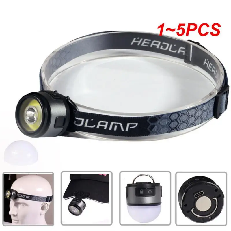 1~5PCS Multi-function Sensor Headlamp COB Head Lamp Flashlight Outdoor USB Rechargeable Waterproof Headlight 6 Lighting Modes
1~5PCS Multi-function Sensor Headlamp COB Head Lamp Flashlight Outdoor USB Rechargeable Waterproof Headlight 6 Lighting Modes