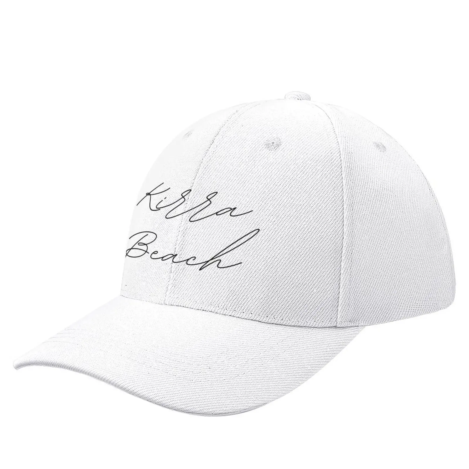 

Kirra Beach, Australia, Aesthetic, Calligraphy, Handwritten Baseball Cap party hats dad hat Sun Hats For Women Men'S