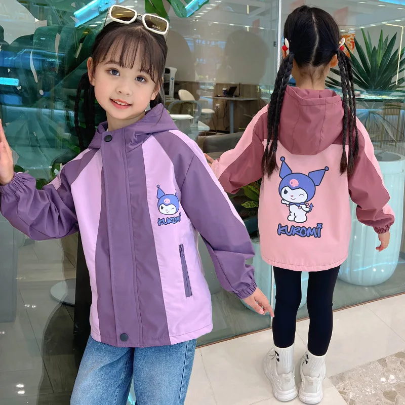 

Топ для девочек подходящий по цвету, весеннее Новое Модное детское пальто, модная Свободная куртка в иностранном стиле для девочек старшего возраста