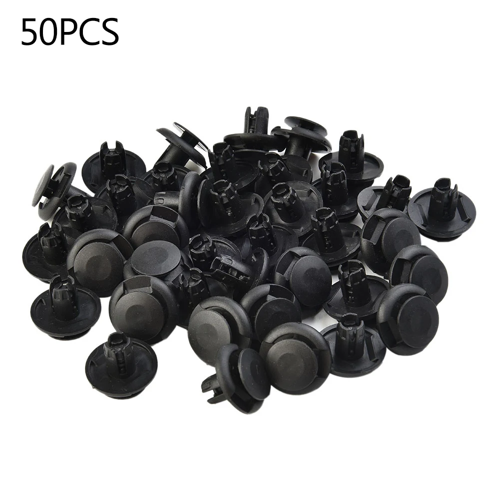 50PCS 8mm Hole Push Pin Rivet Fastener Clips Plastic For Car Bumper Door Trim For Toyota Replaces 90467-07164 Expansion Clips
50PCS 8mm Hole Push Pin Rivet Fastener Clips Plastic For Car Bumper Door Trim For Toyota Replaces 90467-07164 Expansion Clips