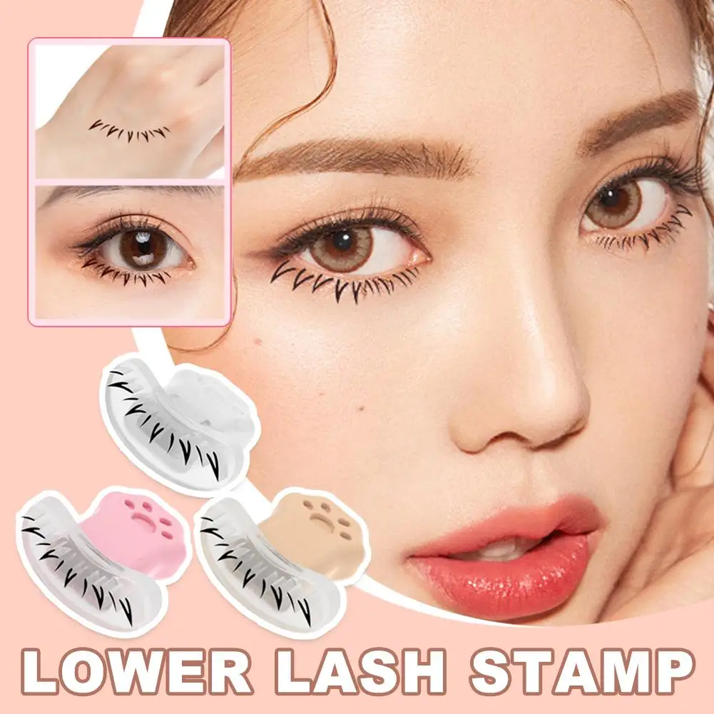 Lower Eyelash Stamp Stencil With Handle Eyelash Applicator Under Eyelashes Seal Eyelash Quick False Makeup Stamper Template I3E7
Lower Eyelash Stamp Stencil With Handle Eyelash Applicator Under Eyelashes Seal Eyelash Quick False Makeup Stamper Template I3E7