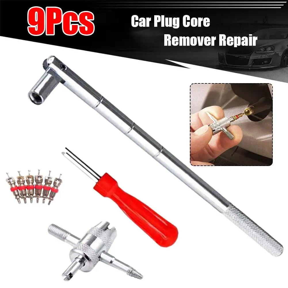 Car Tire Plug Core Remover Repair Universal 4 In 1 Tool Screw Valve Cores Tire Cleaning Repair Tool For Car Bike Motorcycle F4G1
Car Tire Plug Core Remover Repair Universal 4 In 1 Tool Screw Valve Cores Tire Cleaning Repair Tool For Car Bike Motorcycle F4G1