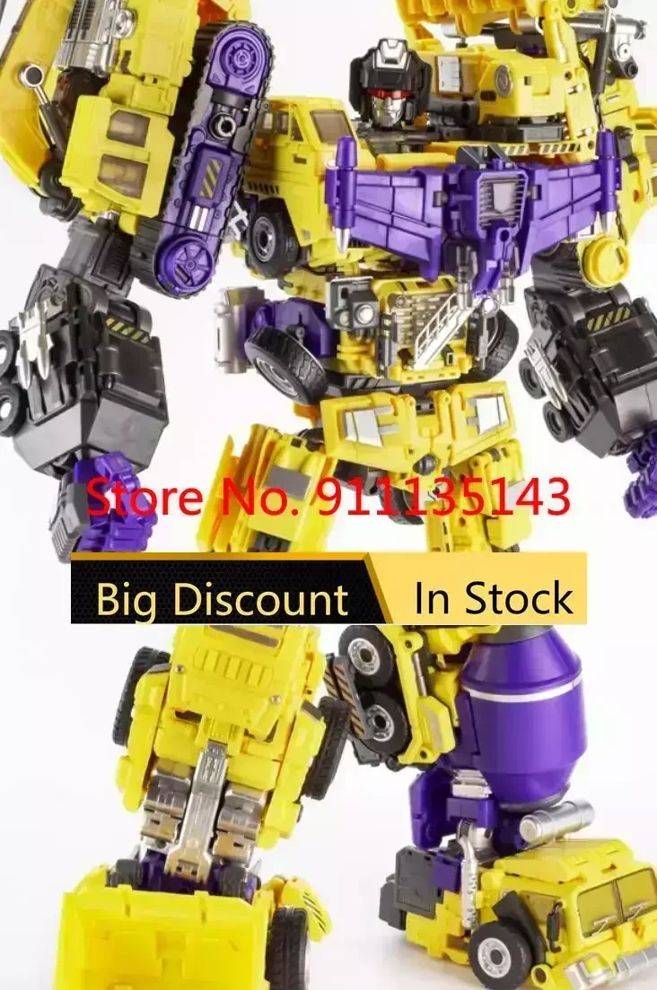 

Jinbao Devastator Normal Yellow Version No box No Upgrade Kit In Stock