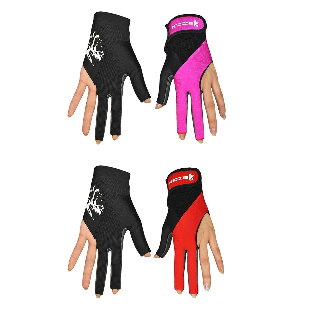 BOODUN Breathable Soft Anti-slip Sports Cue Billiard Pool Ball Shooters 3 Fingers Single Lycra Gloves
BOODUN Breathable Soft Anti-slip Sports Cue Billiard Pool Ball Shooters 3 Fingers Single Lycra Gloves