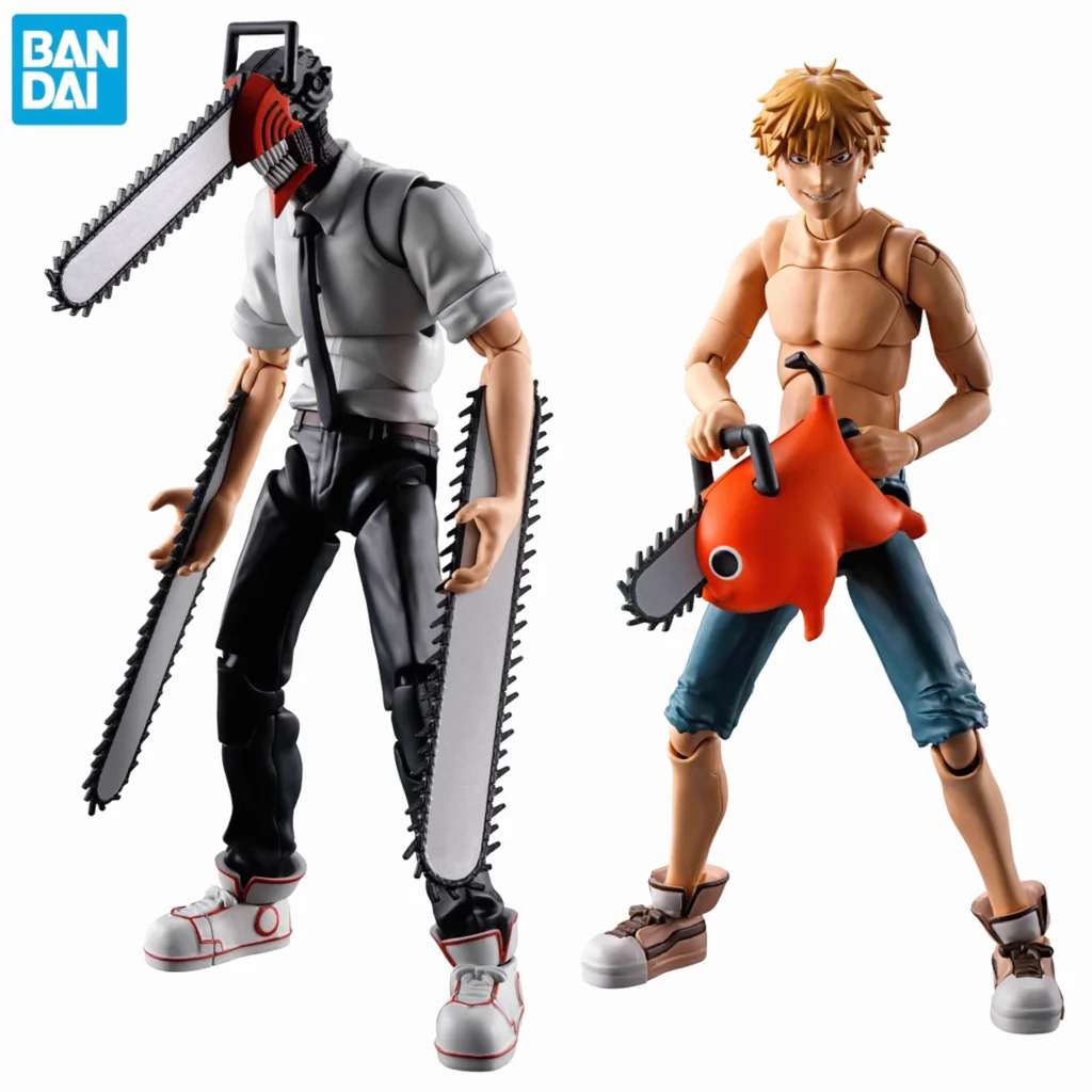 Original Bandai Shokugan Chainsaw Man Denji Pochita SMP Kit Makes Pose Set of 2 Anime Figure Toys PVC Model Kids Birthday Gift
Original Bandai Shokugan Chainsaw Man Denji Pochita SMP Kit Makes Pose Set of 2 Anime Figure Toys PVC Model Kids Birthday Gift