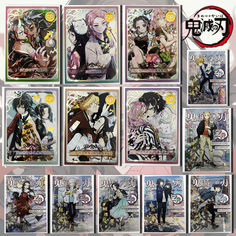 Demon Slayer ZR CP card Kanroji Mitsuri Kamado Nezuko Agatsuma Zenitsu Iguro Obanai boy Toy collection Birthday Christmas gifts
Demon Slayer ZR CP card Kanroji Mitsuri Kamado Nezuko Agatsuma Zenitsu Iguro Obanai boy Toy collection Birthday Christmas gifts