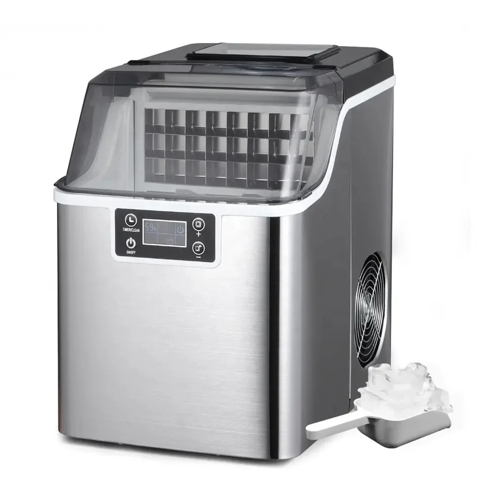 35KGS Ice Maker Machine Smart Auto Water Filling Ice Making Machine 150W 3.2L with LED Display Screen Auto Self Cleaning
35KGS Ice Maker Machine Smart Auto Water Filling Ice Making Machine 150W 3.2L with LED Display Screen Auto Self Cleaning