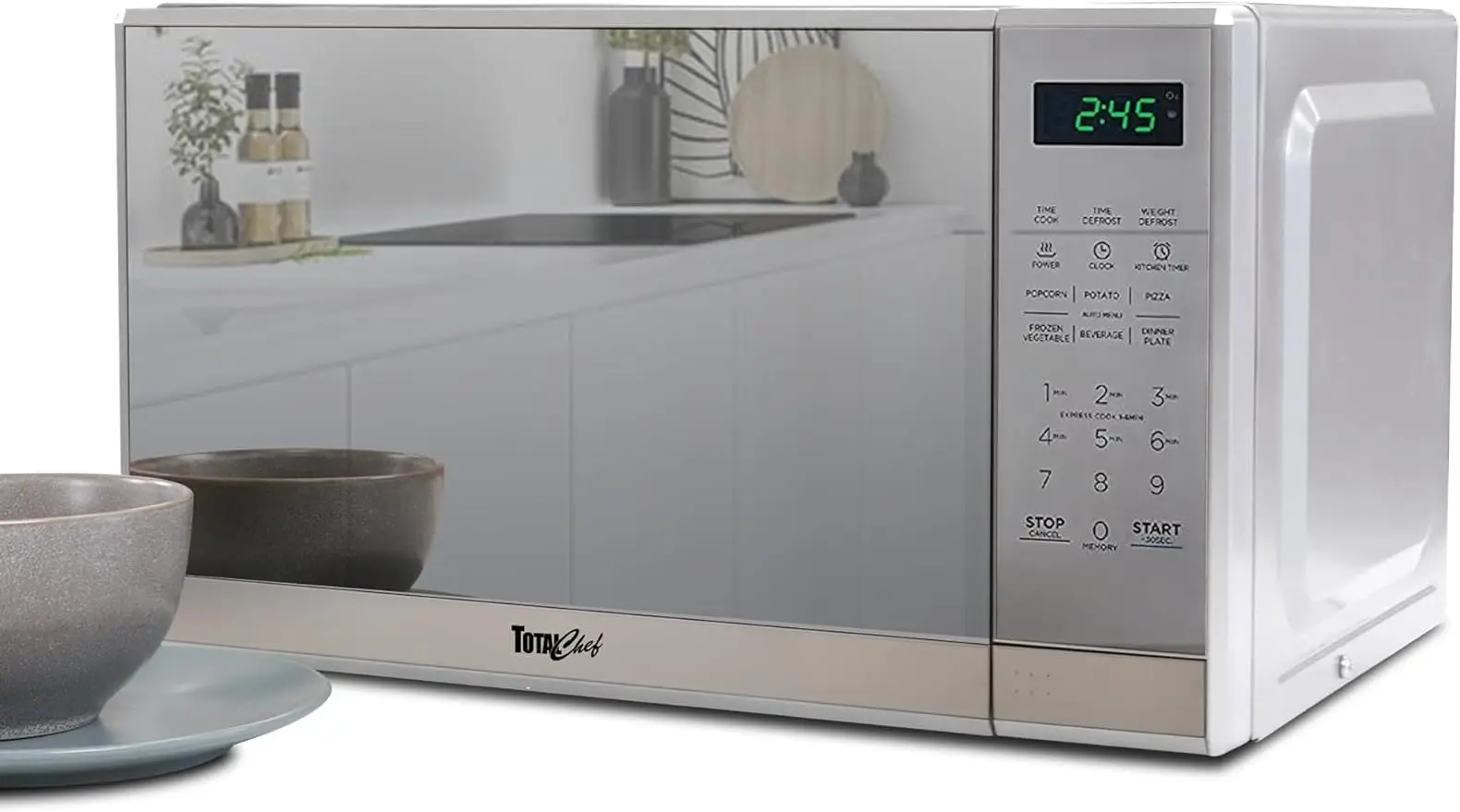 Total Chef Natural Convection Microwave Oven - Ideal Countertop Pizza Oven, Designed for Small Spaces,
Total Chef Natural Convection Microwave Oven - Ideal Countertop Pizza Oven, Designed for Small Spaces,