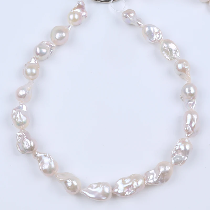 13-15mm natural white real loose freshwater fireball huge large baroque pearls strand
13-15mm natural white real loose freshwater fireball huge large baroque pearls strand