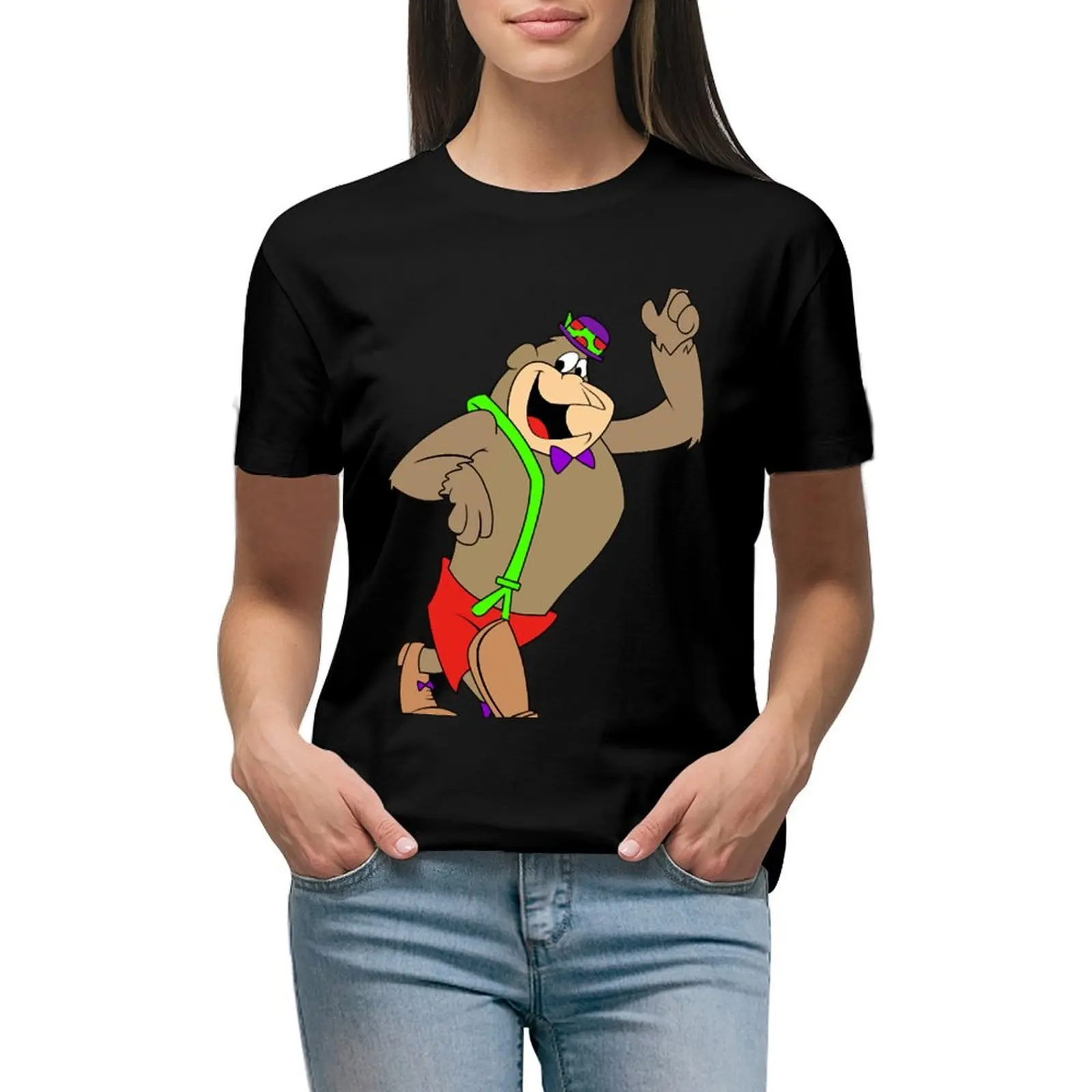 Magilla Gorilla T-shirt animal print shirt for girls Short sleeve tee korean fashion black t shirts for Women
Magilla Gorilla T-shirt animal print shirt for girls Short sleeve tee korean fashion black t shirts for Women