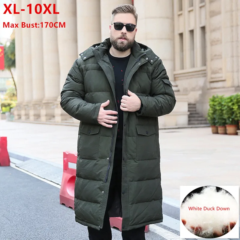 Extra Long Winter White Down Jacket Men 2023 86% Black Cargo Thick Coat Hooded Warm Male Plus Size 6XL 7XL 8X 9XL 10XL Clothing
Extra Long Winter White Down Jacket Men 2023 86% Black Cargo Thick Coat Hooded Warm Male Plus Size 6XL 7XL 8X 9XL 10XL Clothing