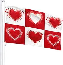 Valentine Day Flag 3x5 Foot, Sweet Garden Yard House Flags Greeting Banner, Indoor Outdoor Holiday Home Decorations
Valentine Day Flag 3x5 Foot, Sweet Garden Yard House Flags Greeting Banner, Indoor Outdoor Holiday Home Decorations