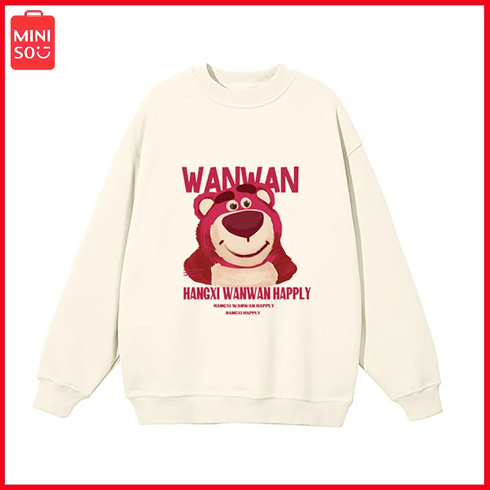 Miniso Lotso Apricot Cotton Crew Neck Hoodie for Men Women 2023 Loose Fall Winter Students Soft and Comfortable Birthday Gift
Miniso Lotso Apricot Cotton Crew Neck Hoodie for Men Women 2023 Loose Fall Winter Students Soft and Comfortable Birthday Gift