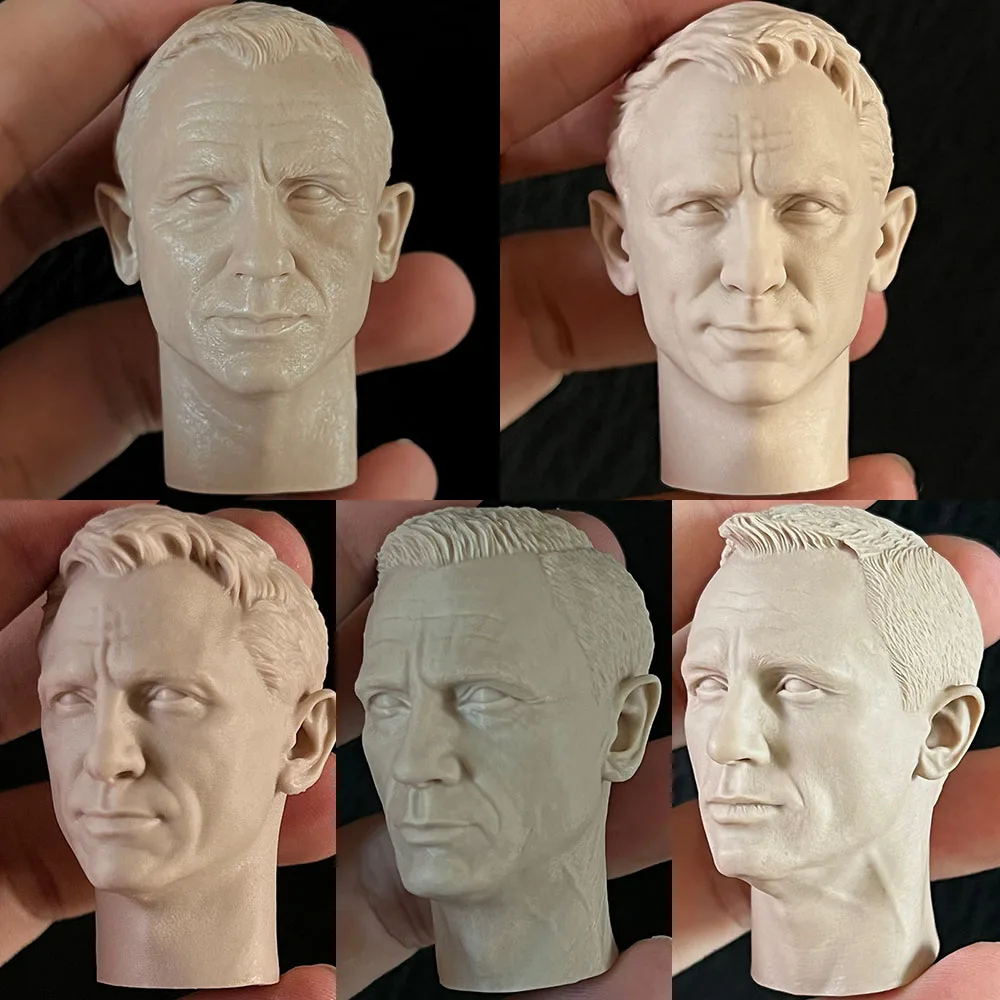 In Stock Unpaint 1/6 Scale Man Soldier Head Carving Handsome Agent Men Soldier For 12'' Action Figure Practice Drawing Models
In Stock Unpaint 1/6 Scale Man Soldier Head Carving Handsome Agent Men Soldier For 12'' Action Figure Practice Drawing Models