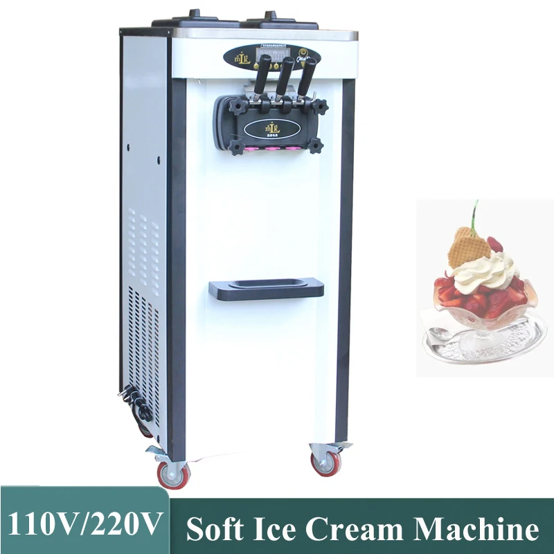 Three Flavors Ice Cream Maker For LED Intelligent Panel for Restaurant and Dessert Stands Commercial Vertical Ice Cream Machine
Three Flavors Ice Cream Maker For LED Intelligent Panel for Restaurant and Dessert Stands Commercial Vertical Ice Cream Machine