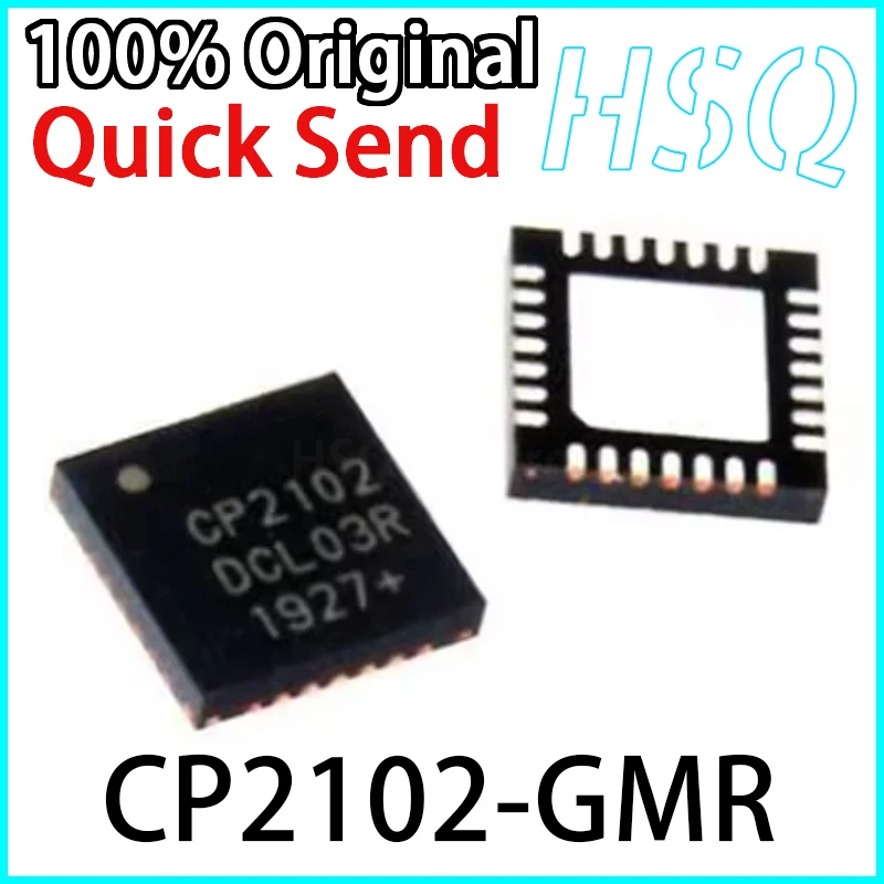 1PCS Original CP2102 CP2102-GMR QFN-28 USB To UART Bridge Controller Chip
1PCS Original CP2102 CP2102-GMR QFN-28 USB To UART Bridge Controller Chip