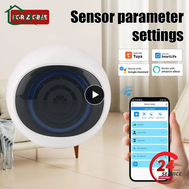 2023 NEW Tuya Smart Human Presence Sensor Micro-motion Detect Human Motion Detector
2023 NEW Tuya Smart Human Presence Sensor Micro-motion Detect Human Motion Detector