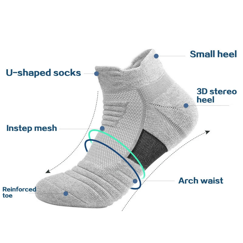 Men Socks Solid Color Thickening Cycling Running Football Basketball Soccer Socks Sports Anti-slip Thicken Thermal Socks Men
Men Socks Solid Color Thickening Cycling Running Football Basketball Soccer Socks Sports Anti-slip Thicken Thermal Socks Men