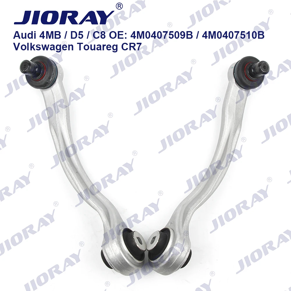 

JIORAY Pair Front Upper Suspension Bent Control Arm For Audi Q7 4MB Q8 4MN A8 D5 A6 C8 A7 4KA Q5 FYB FYT Touareg CR7 4M0407509B