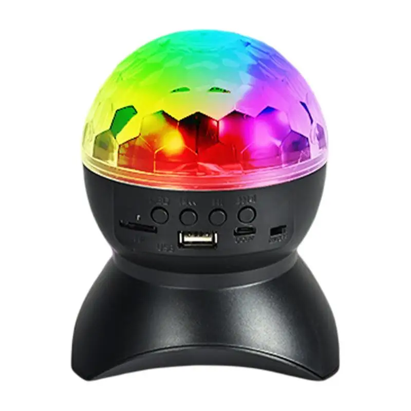 Disco Ball LED Light DJ Strobe Light Disco Ball Decorations Party Lights Wireless Speaker 7 Color Settings USB Rechargeable
Disco Ball LED Light DJ Strobe Light Disco Ball Decorations Party Lights Wireless Speaker 7 Color Settings USB Rechargeable