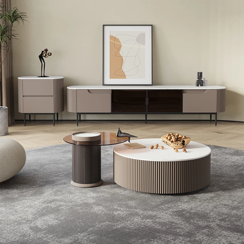 Simple Aesthetic Stone Center Coffee Table Round Living Room Coffee Table Nordic Luxury Muebles Para El Hogar Home Furniture
Simple Aesthetic Stone Center Coffee Table Round Living Room Coffee Table Nordic Luxury Muebles Para El Hogar Home Furniture