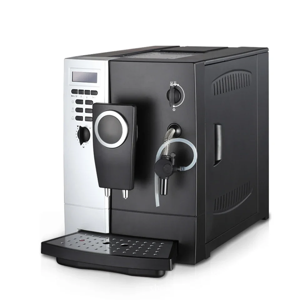 

Q3 Automatic Espresso Coffee Machine 19 Bar Cappuccino Milk Bubble Coffee Maker with Coffee Been Powder Grinder for Cafeteria