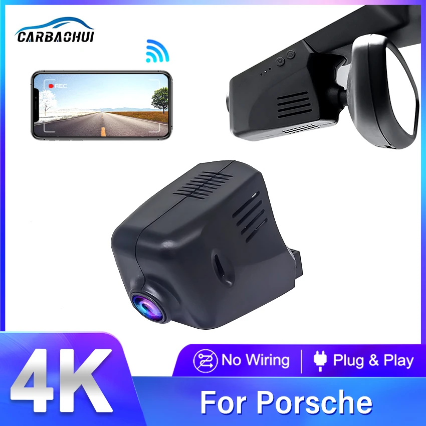 

4K Plug And Play Easy installation Wifi Car DVR Dash Cam For Porsche Panamera 970 Cayenne 958 718 982 982c Macan 95B 911 991