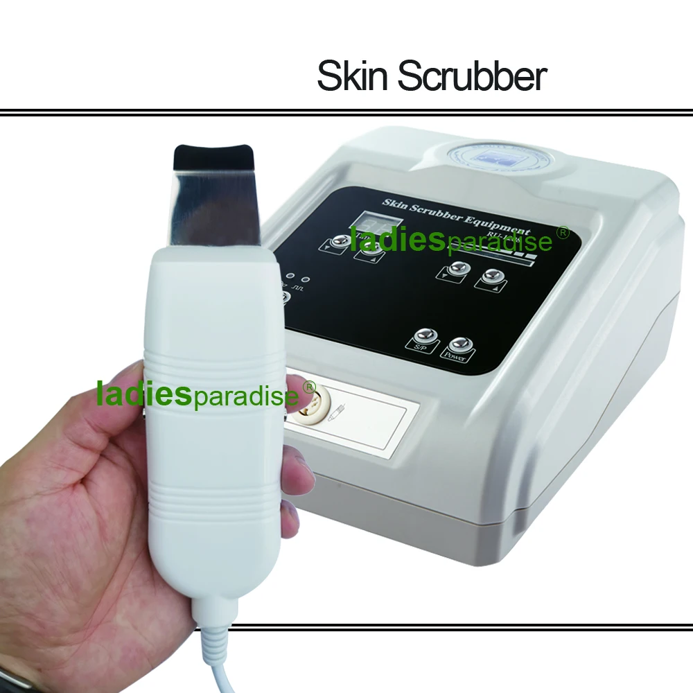 

Ultrasonic Skin Scrubber Deep Face Cleaning Spatula Peeling Shovel Facial Pore Cleaner Blackhead Removal Lift Machine